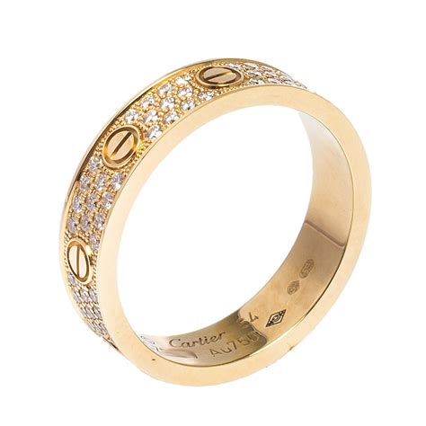 cartier womens wedding ring|cartier 18k gold wedding ring.